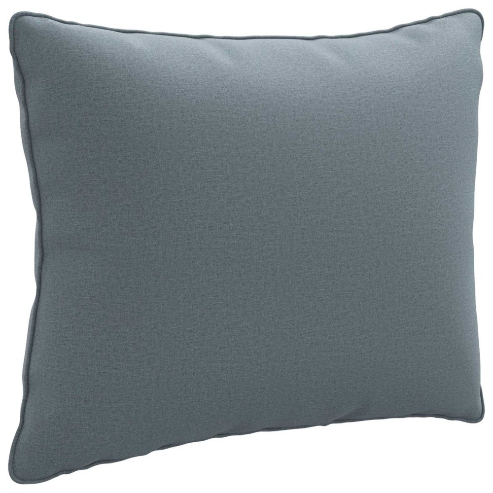 vidaXL 1-delad ryggkudde PUTTEN 100% Polyester Blå 50 x 40 x 15 cm