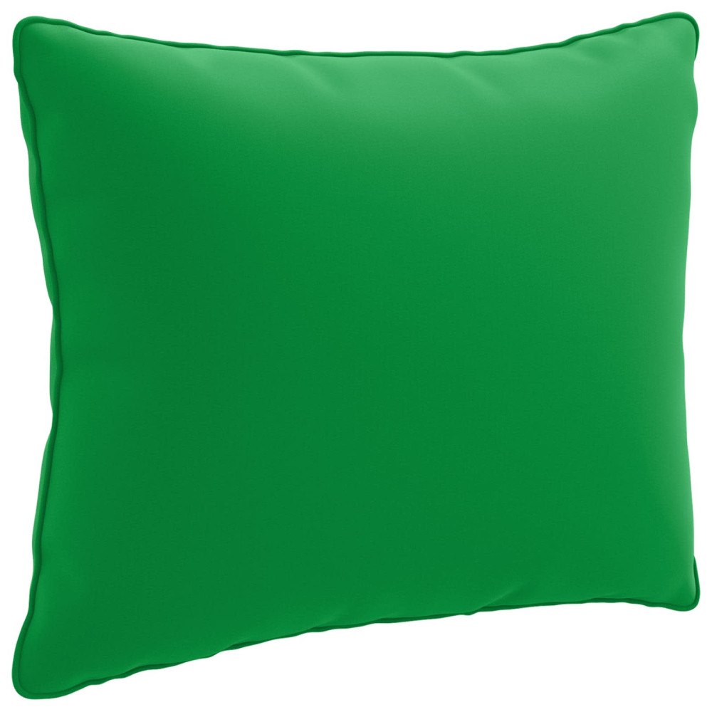 vidaXL 1-delad ryggkudde PUTTEN 100% Polyester Grön 50 x 40 x 15 cm