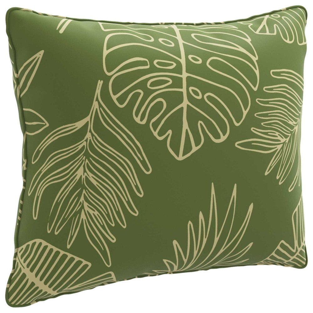 vidaXL 1-delad ryggkudde PUTTEN 100% Polyester Bladdesign