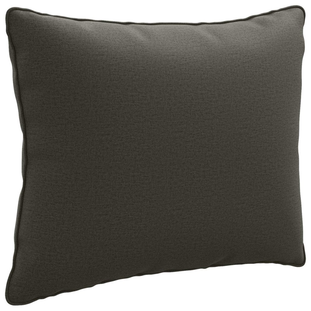 vidaXL 1-delad ryggkudde PUTTEN 100% Polyester Antracit