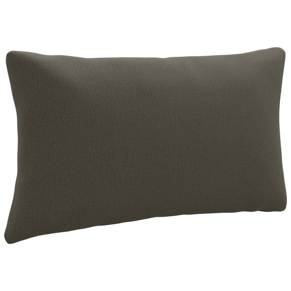 vidaXL 1-delad ryggkudde PUTTEN 100% Polyester Antracit