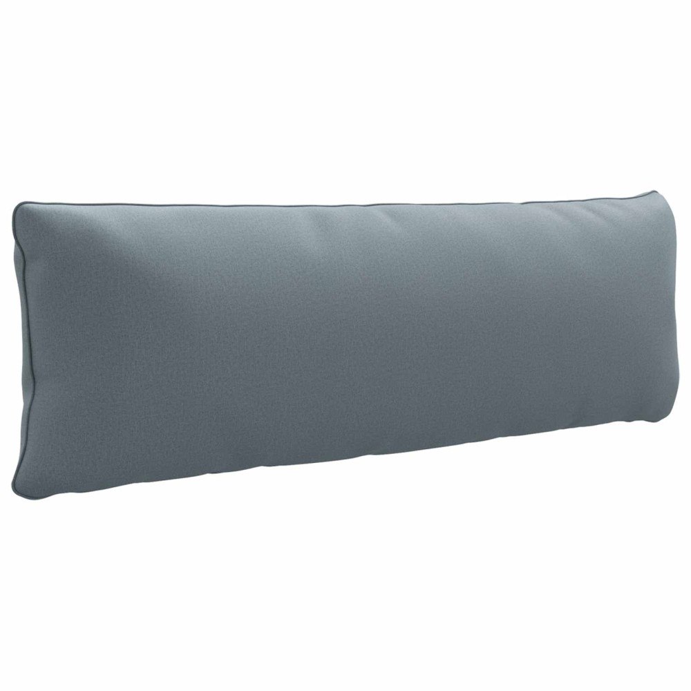 vidaXL 1-delad ryggkudde PUTTEN 100% Polyester Blå 120 x 40 x 15 cm
