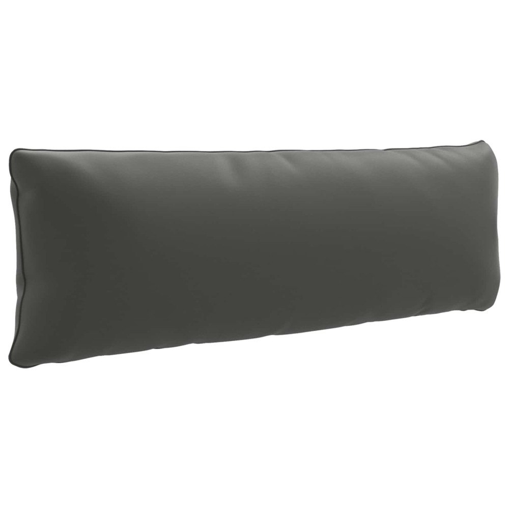 vidaXL 1-delad ryggkudde PUTTEN 100% Polyester Antracit