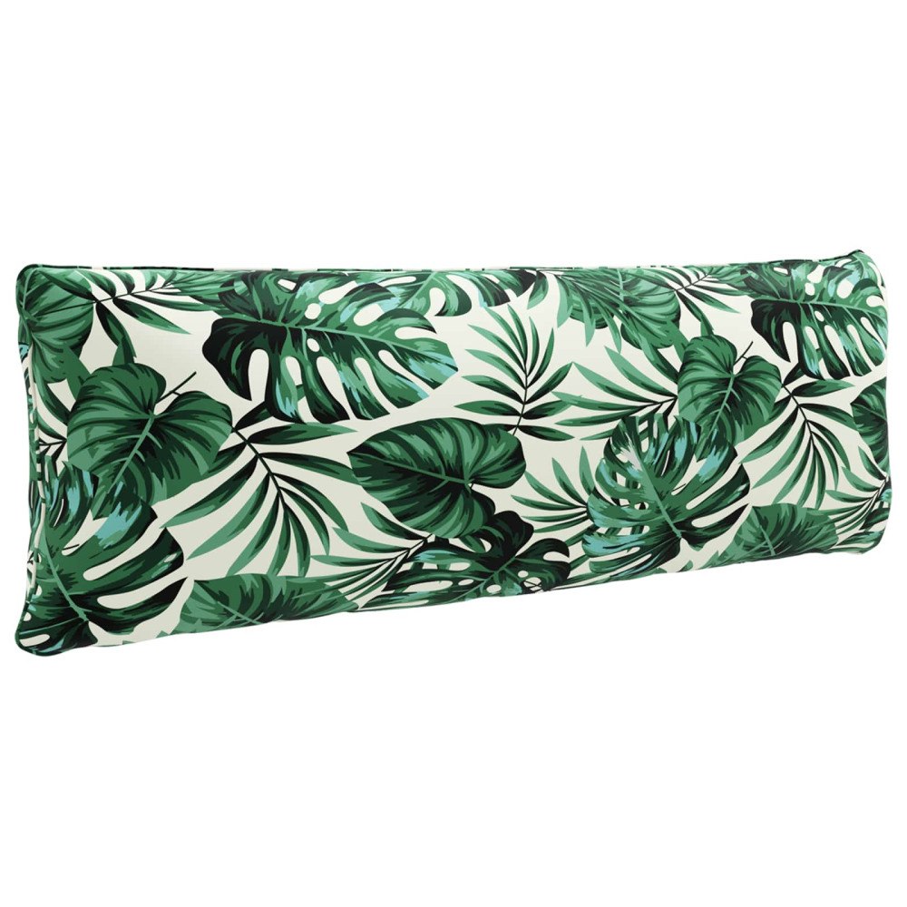 vidaXL 1-delad ryggkudde PUTTEN 100% Polyester Bladmönster