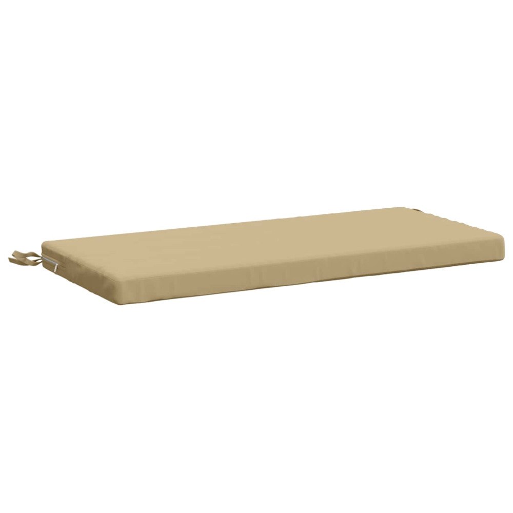vidaXL Bänk kudde SOEST 100% Polyester Beige 80 x 40 x 5 cm