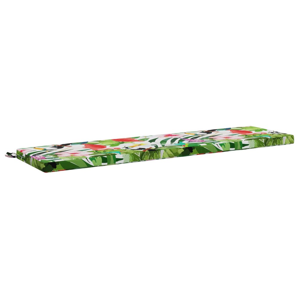 vidaXL Bänk kudde SOEST 100% Polyester Flerfärgsdesign 150 x 40 x 5 cm