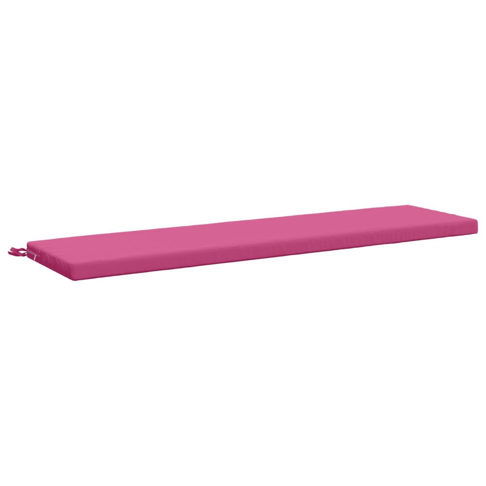 vidaXL Bänk kudde SOEST 100% Polyester Rosa 150 x 40 x 5 cm