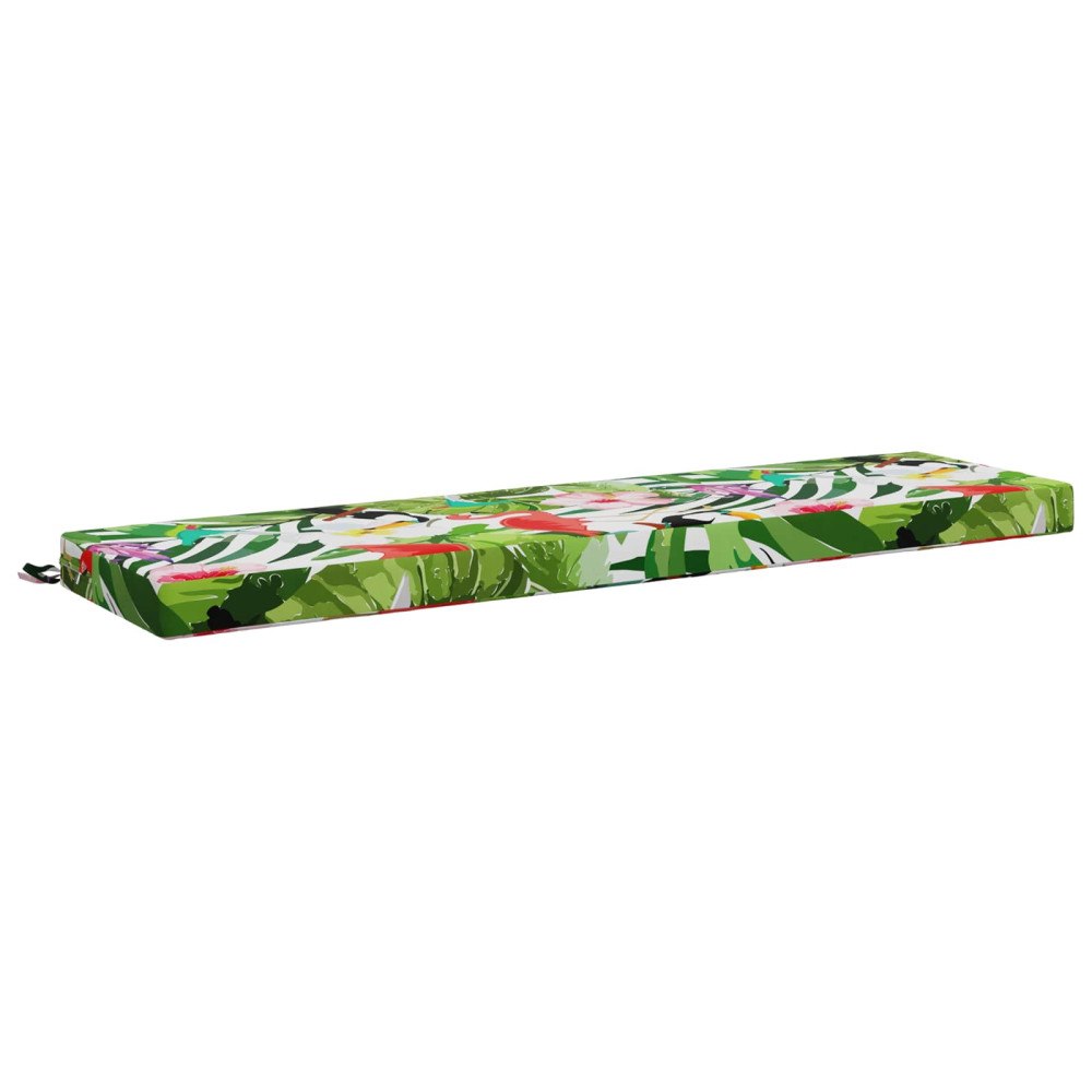 vidaXL Bänk kudde SOEST 100% Polyester Flerfärgsdesign 140 x 40 x 8 cm