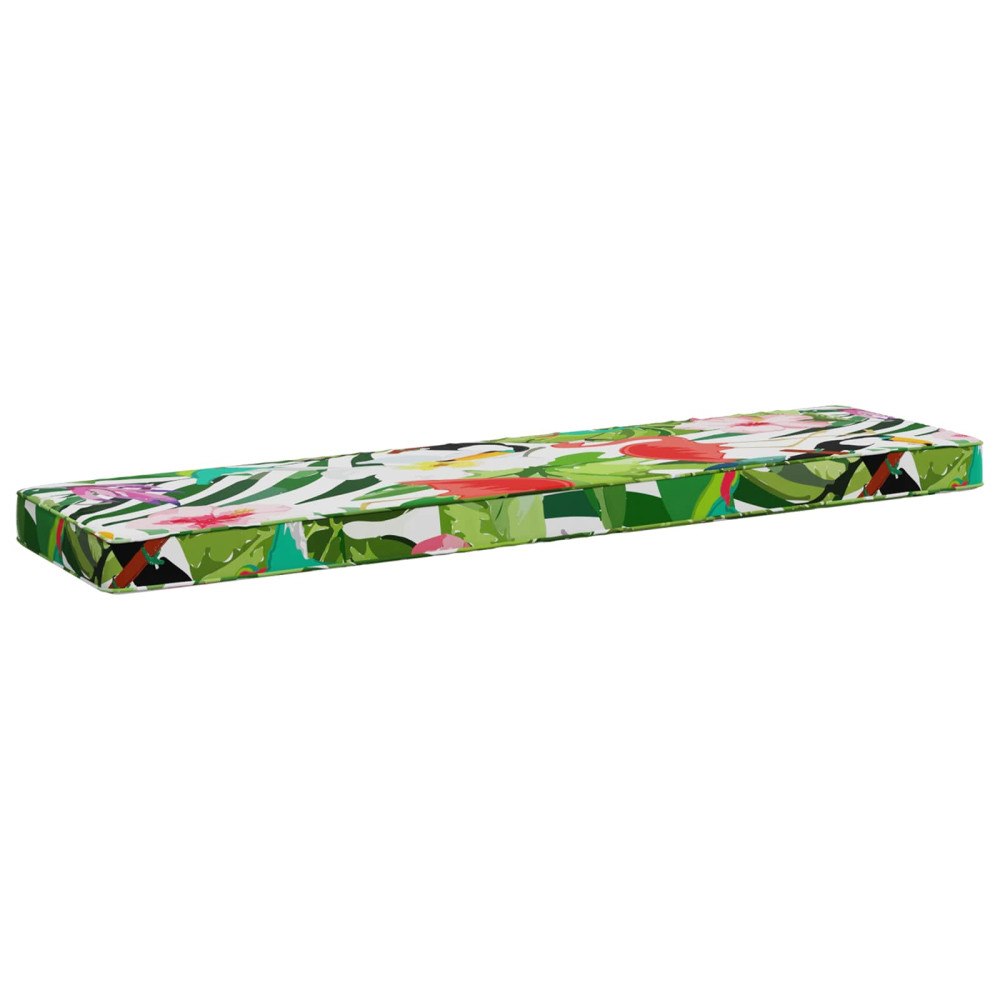 vidaXL 1-delad Bänk Kudde VUGHT 100% Polyester Flerfärgsdesign