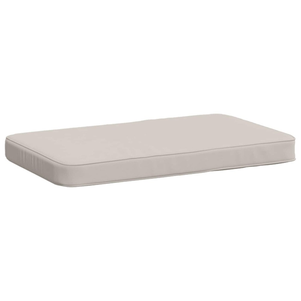 vidaXL 1-delad Bänk Kudde VUGHT 100% Polyester Vit 60 x 40 x 5 cm