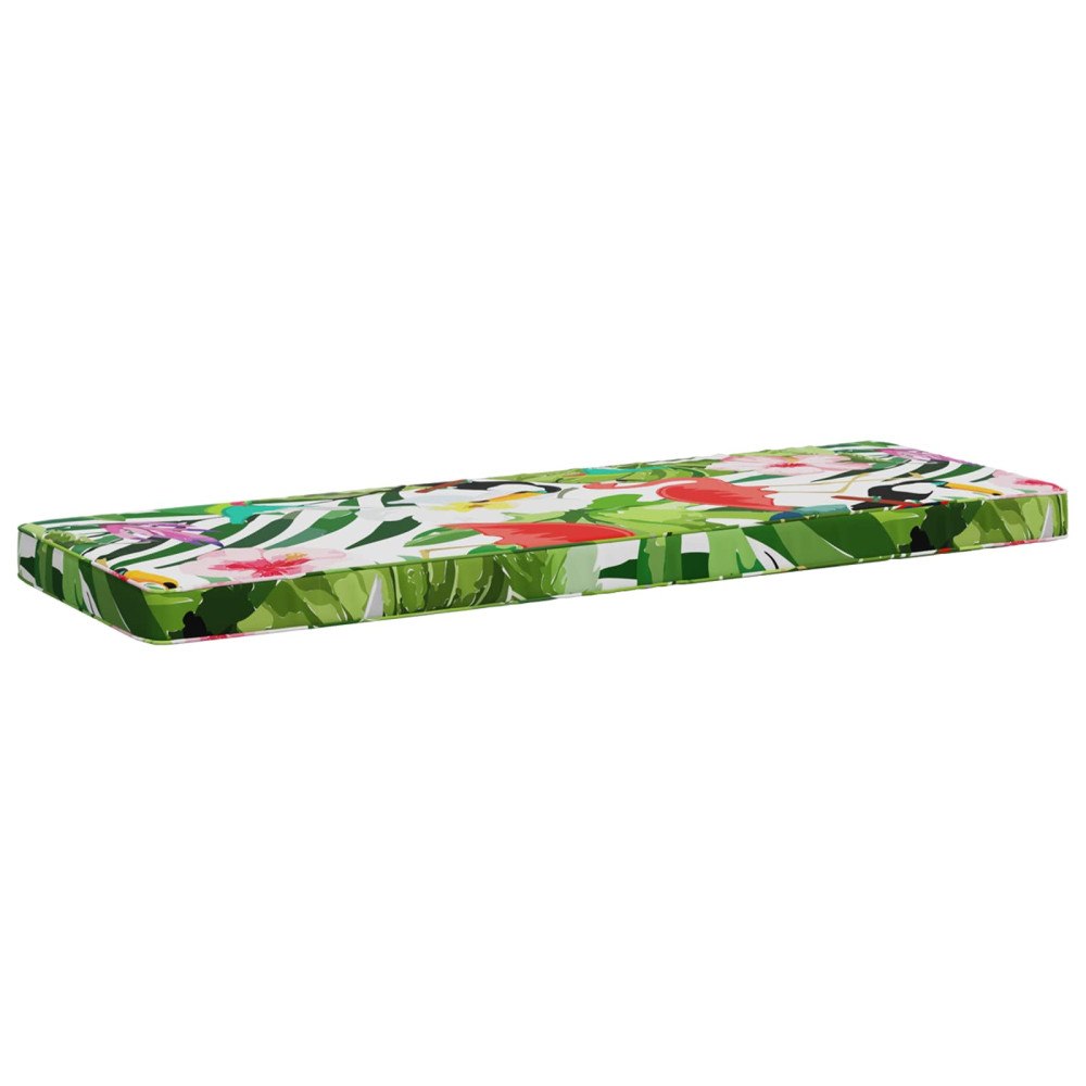 vidaXL 1-delad Bänk Kudde VUGHT 100% Polyester Flerfärgsdesign