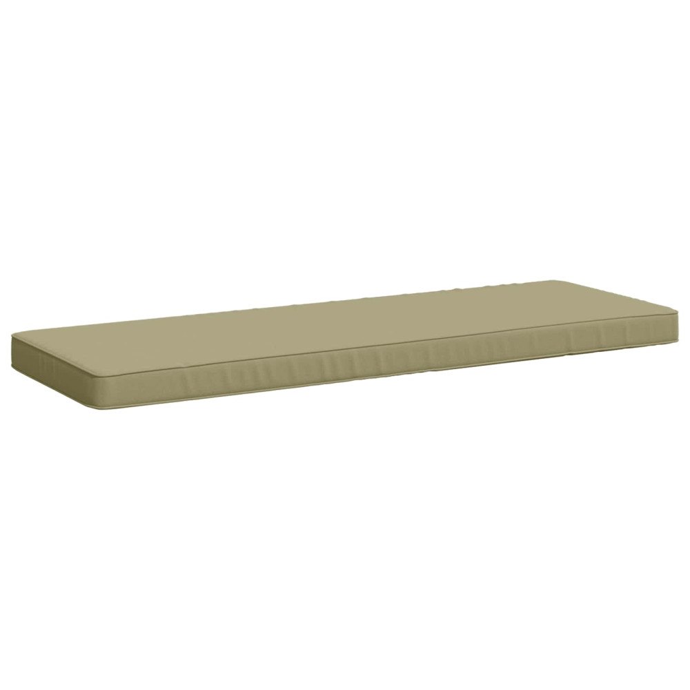 vidaXL 1-delad Bänk Kudde VUGHT 100% Polyester Ljusgrön