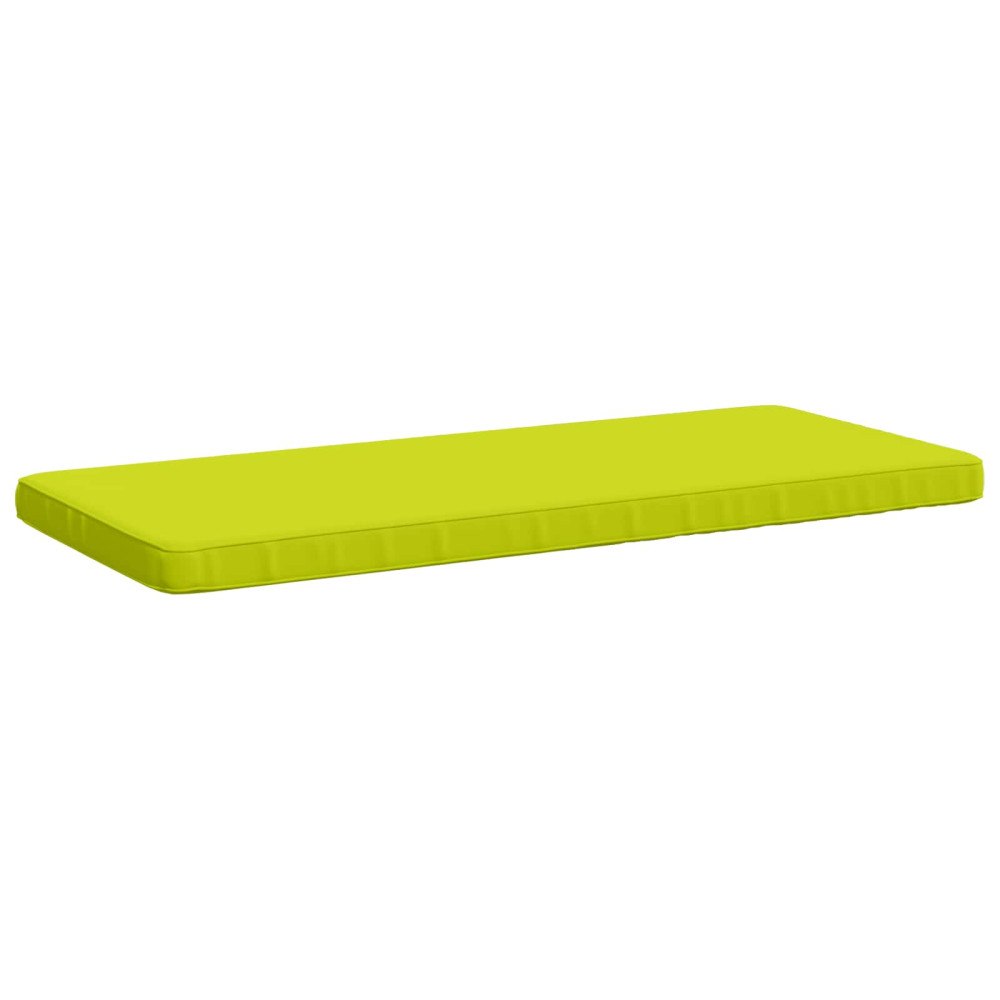 vidaXL 1-delad Bänk Kudde VUGHT 100% Polyester Klart grön.