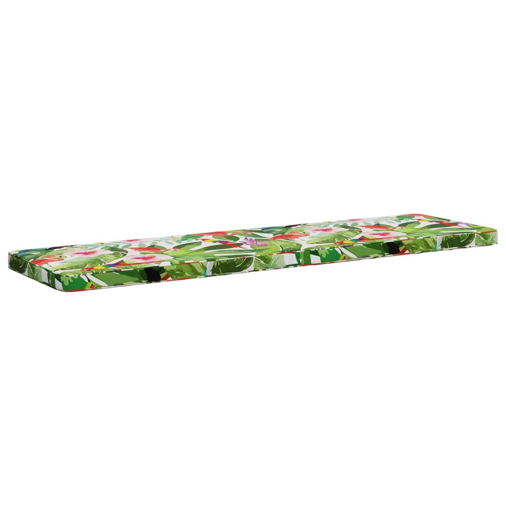 vidaXL 1-delad Bänk Kudde VUGHT 100% Polyester Flerfärgsdesign
