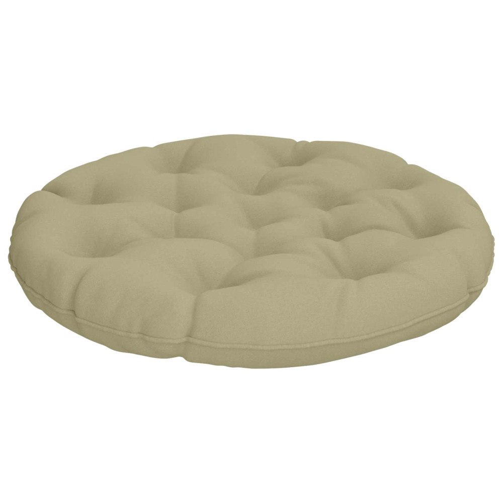 vidaXL Hängstolskudde VIANEN 100% Polyester Ljusgrön Ø 80 x 12 cm