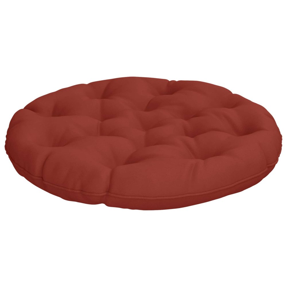 vidaXL Hängstolskudde VIANEN 100% Polyester Röd Ø 80 x 12 cm