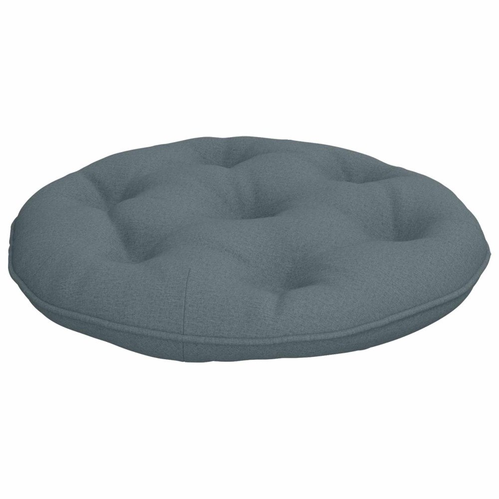 vidaXL Hängstolskudde VIANEN 100% Polyester Blå Ø 60 x 10 cm