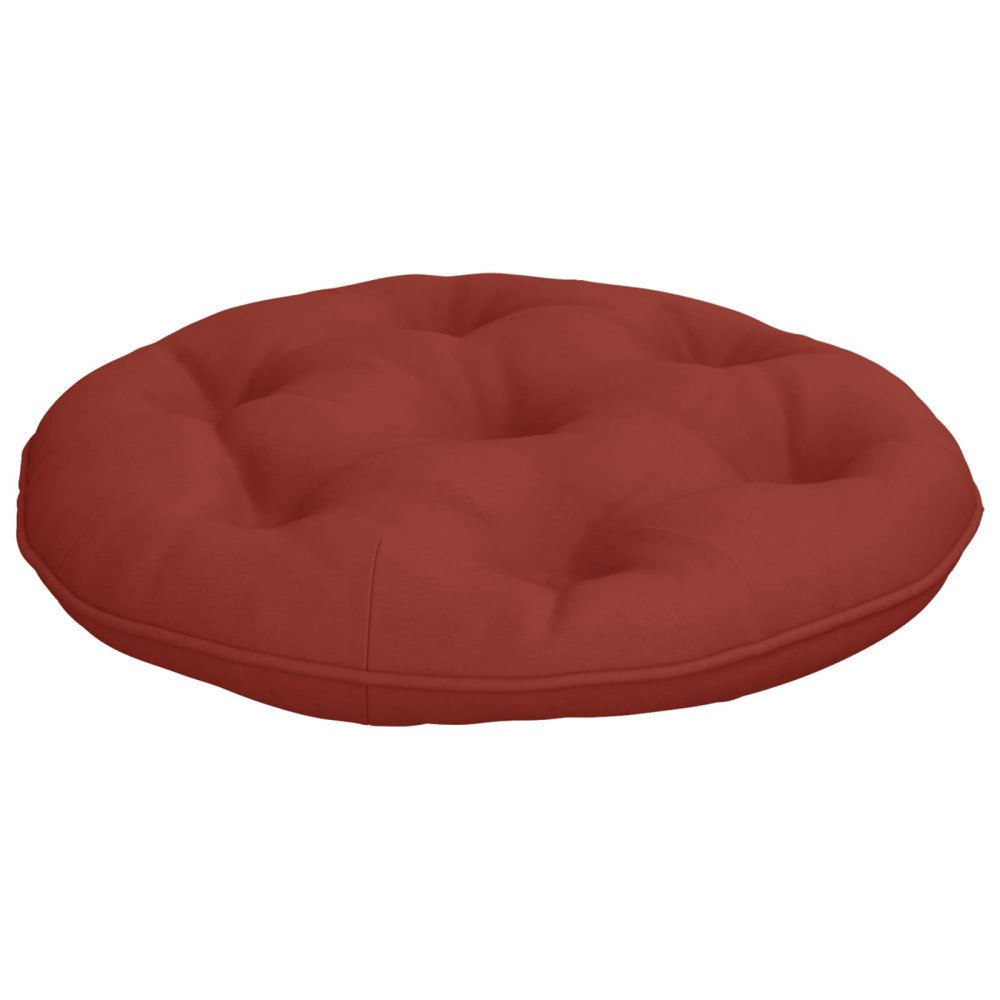 vidaXL Hängstolskudde VIANEN 100% Polyester Röd Ø 60 x 10 cm
