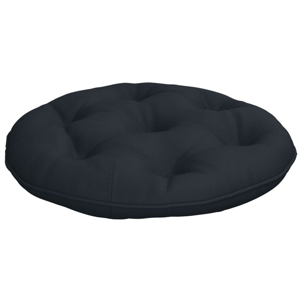 vidaXL Hängstolskudde VIANEN 100% Polyester Mörkblå Ø 40 x 10 cm