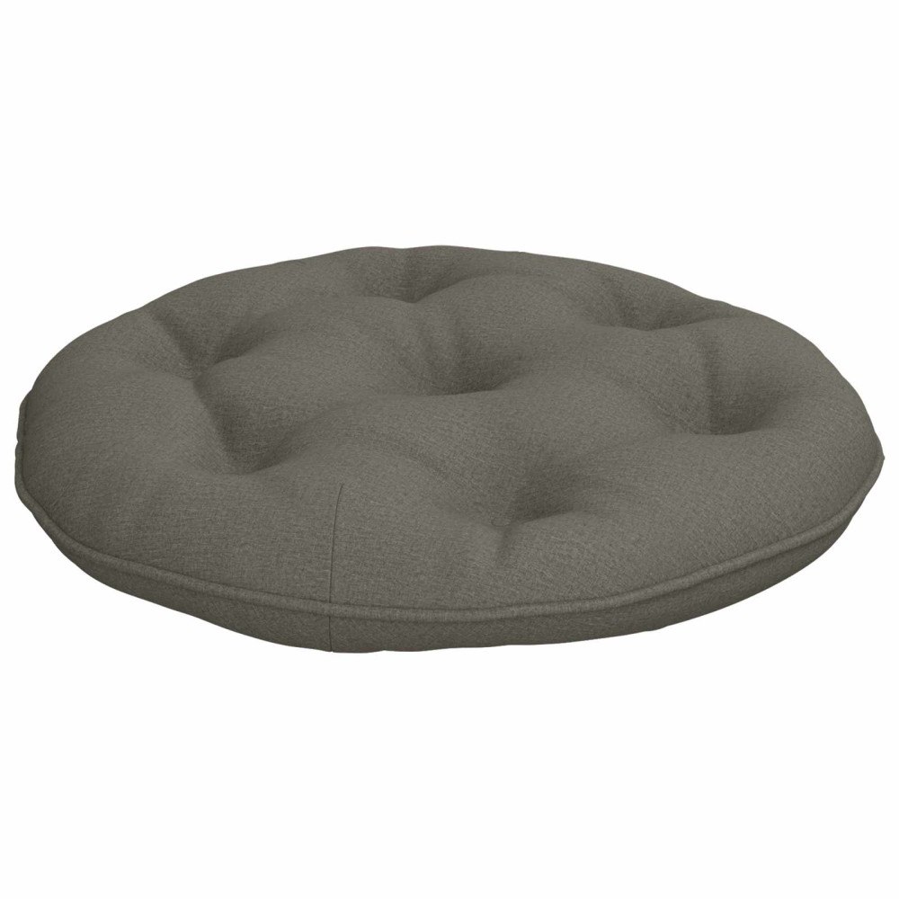 vidaXL Hängstolskudde VIANEN 100% Polyester Grå Ø 40 x 10 cm