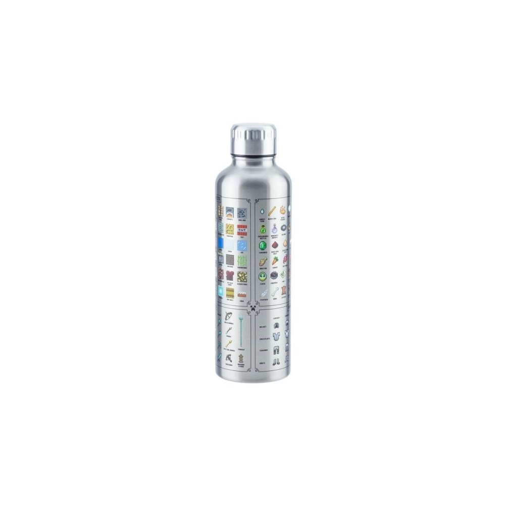 Paladone Product Paladone Minecraft Metal Water Bottle, 500 ml, Daglig använd...