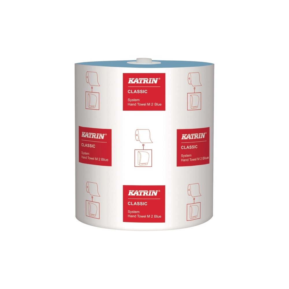 KATRIN Håndklædepapir Katrin 460263 Plus System Towel M2 blå