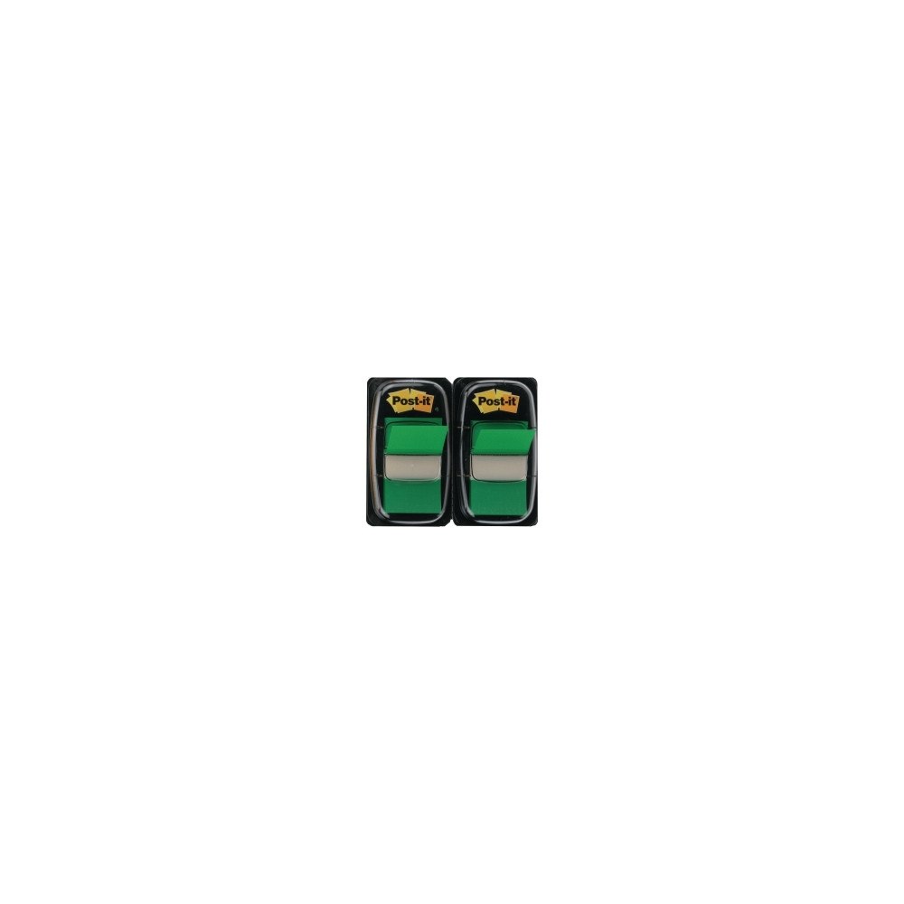 Post-it Post-it® Index medium flagga, i dubbelförpackning, grönt, 50...