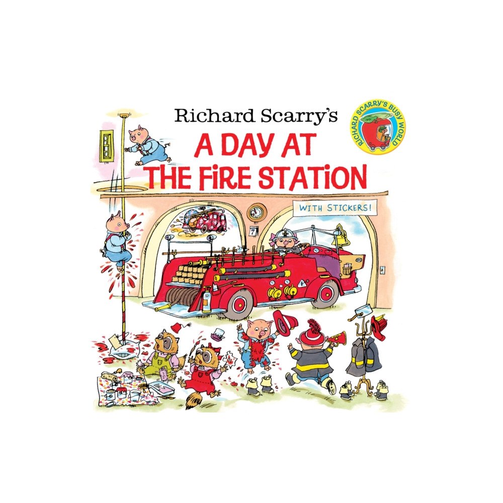 Random House USA Inc Richard Scarry''s A Day at the Fire Station (häftad, eng)