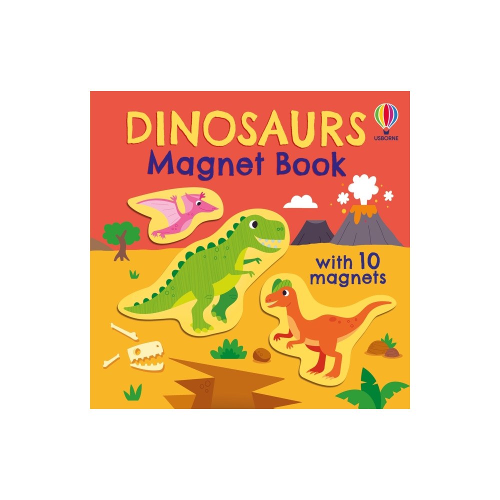Usborne Publishing Ltd Dinosaurs Magnet Book (bok, board book, eng)