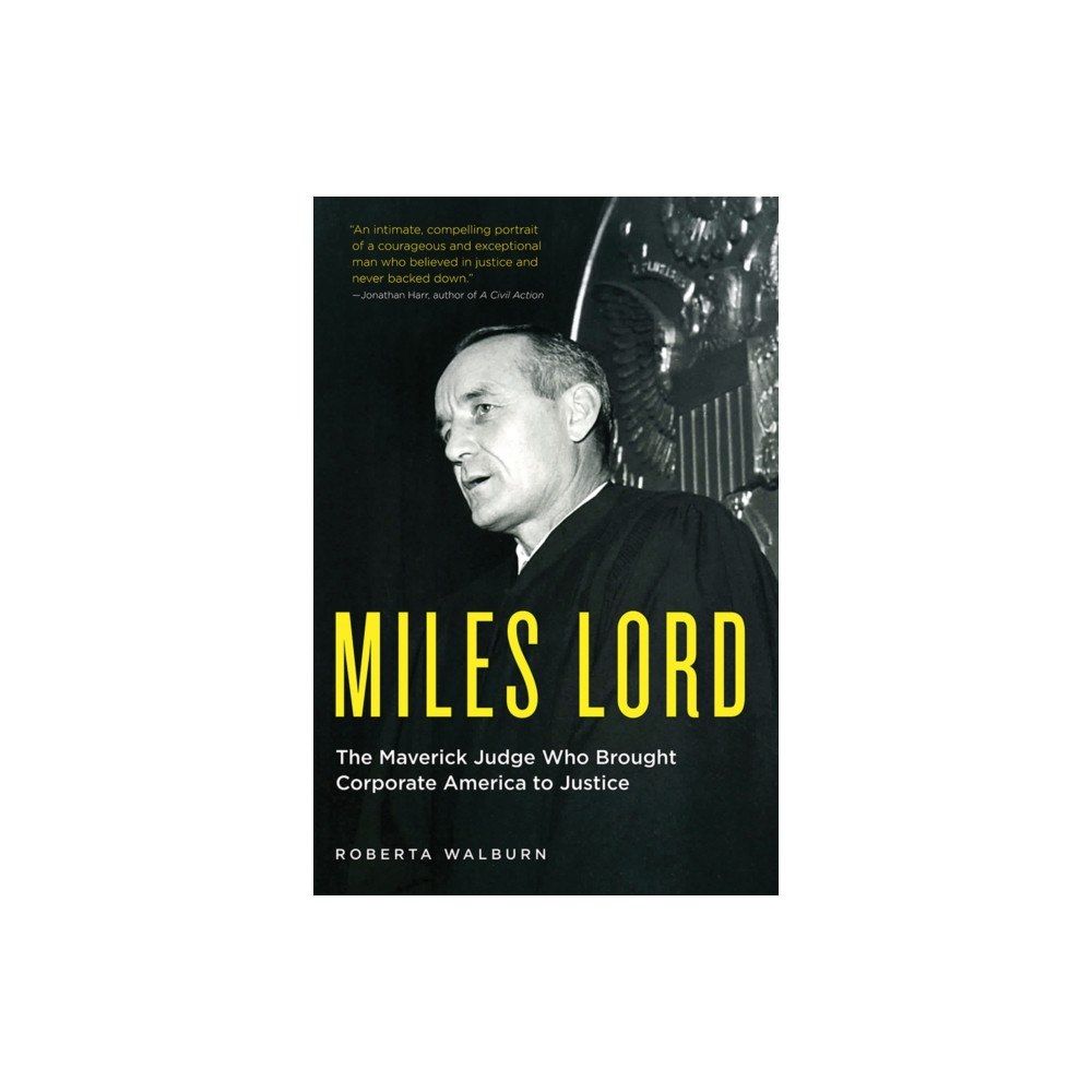 University of Minnesota Press Miles Lord (häftad, eng)