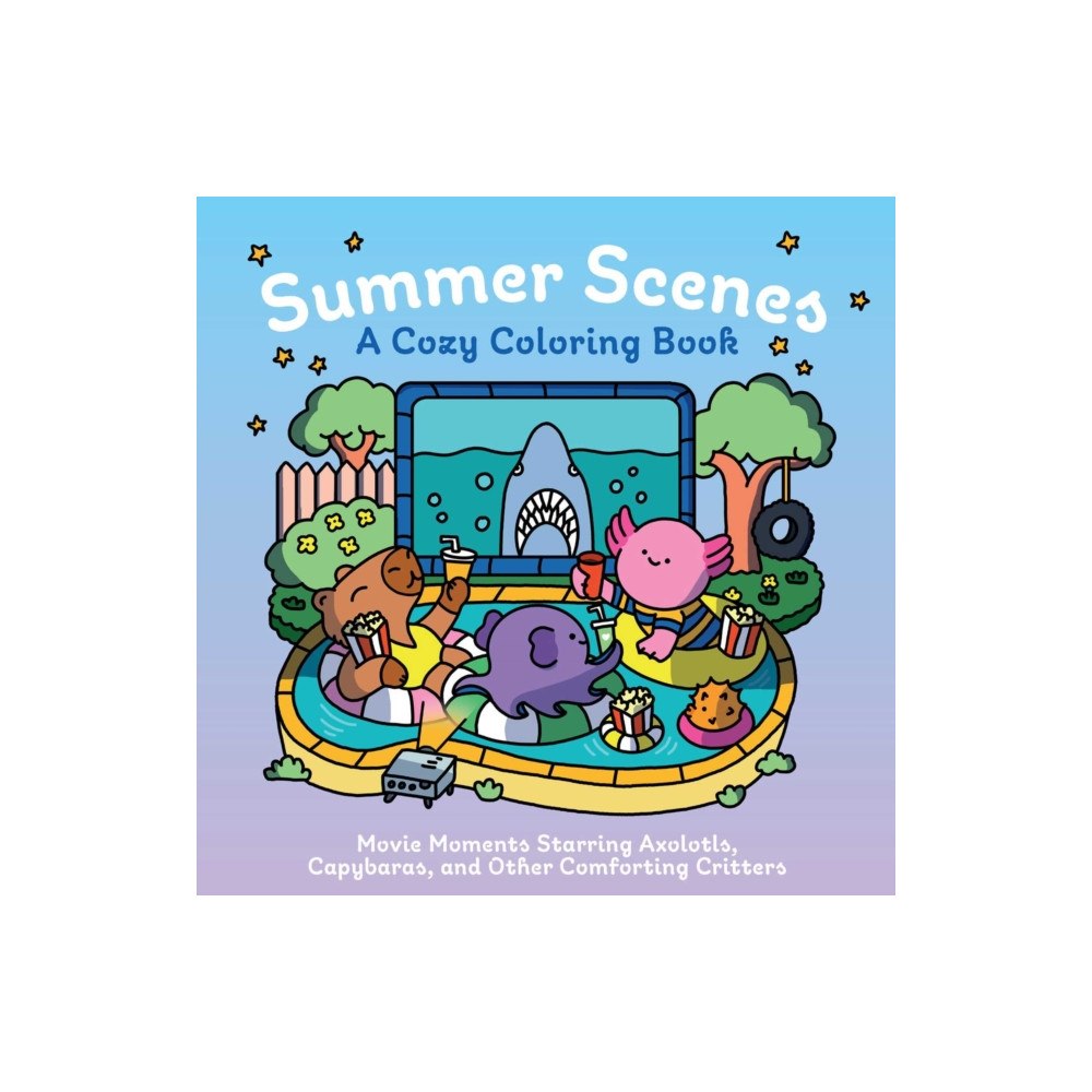 Insight Editions Summer Scenes: A Cozy Coloring Book (häftad, eng)