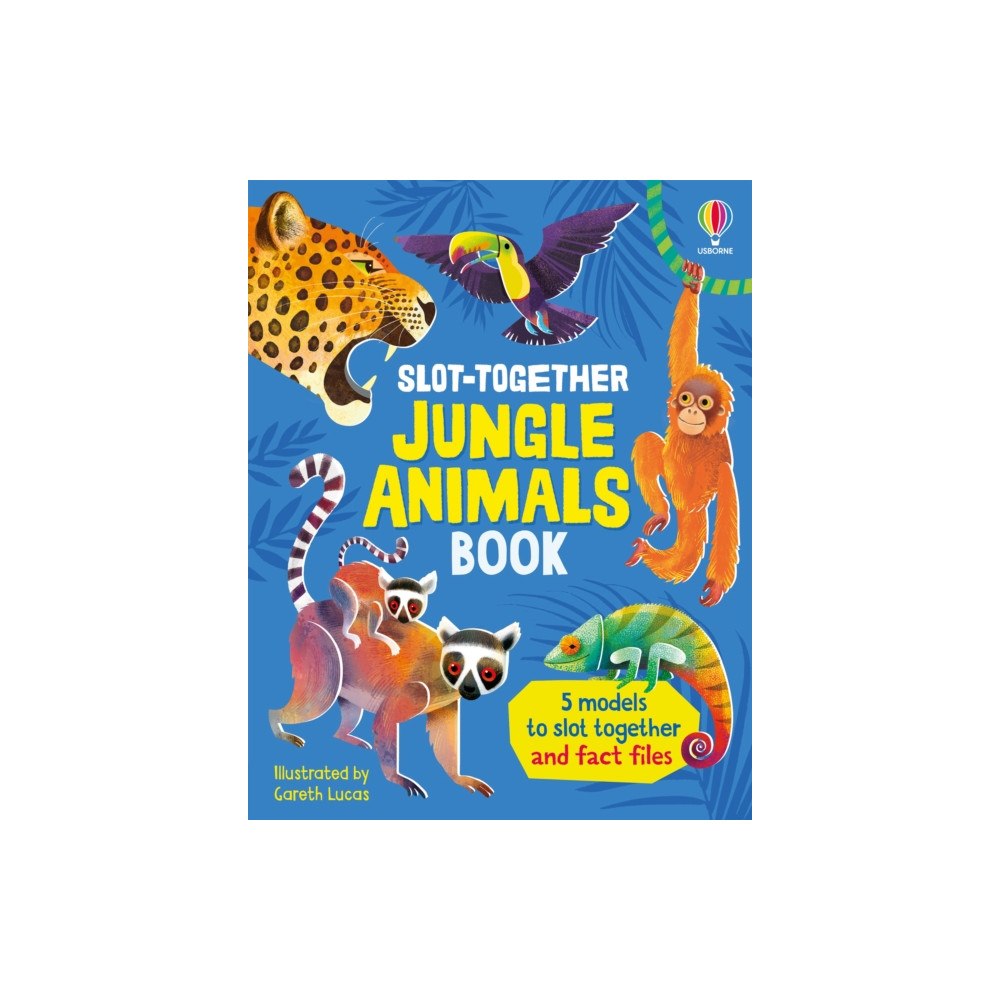 Usborne Publishing Ltd Slot-Together Jungle Animals Book (bok, board book, eng)