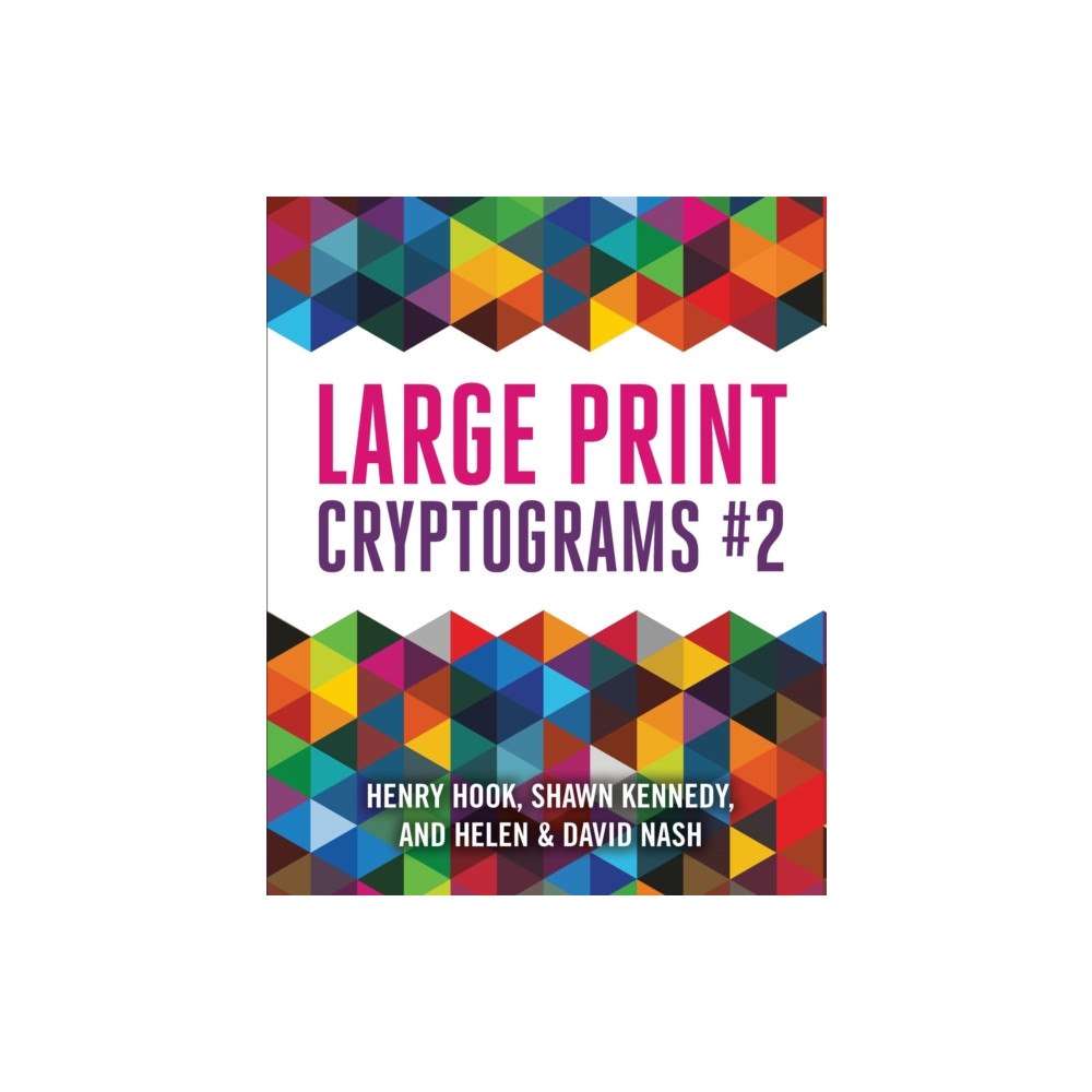 Union Square & Co. Large Print Cryptograms #2 (häftad, eng)