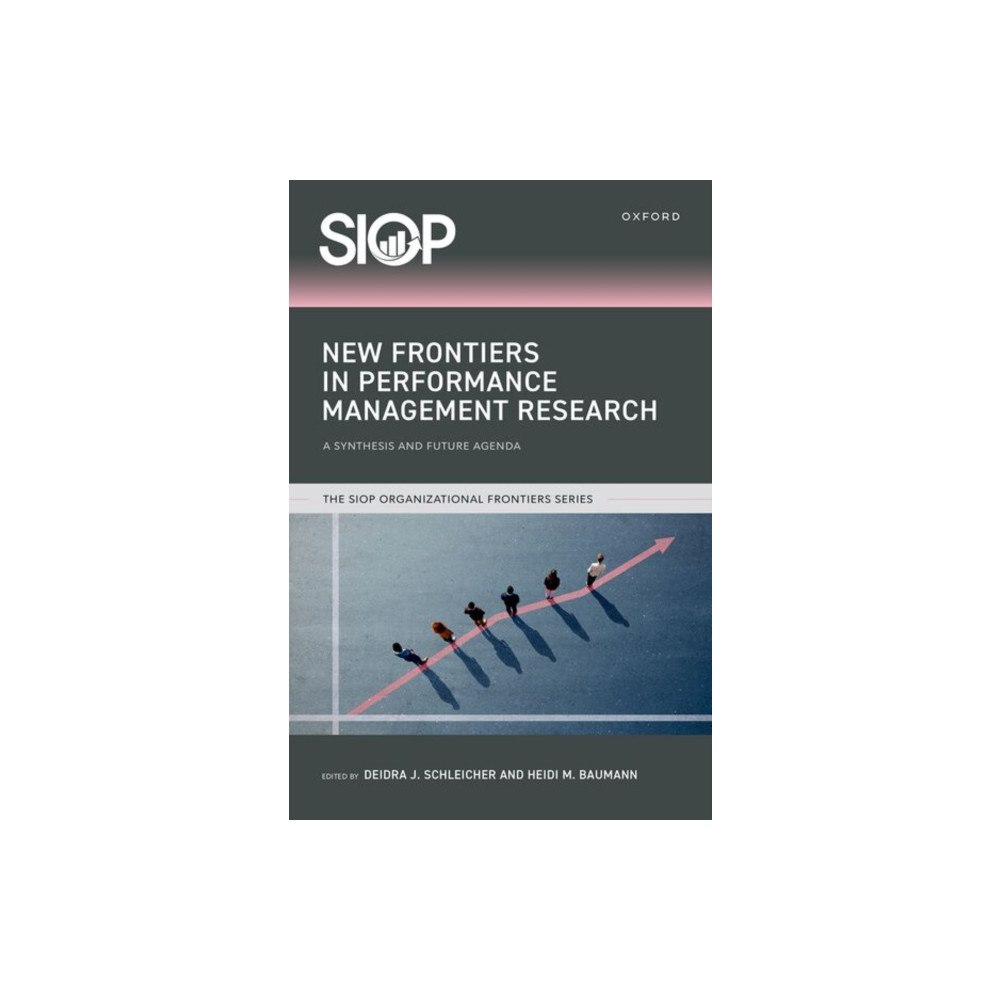 Oxford University Press Inc New Frontiers in Performance Management Research (häftad, eng)