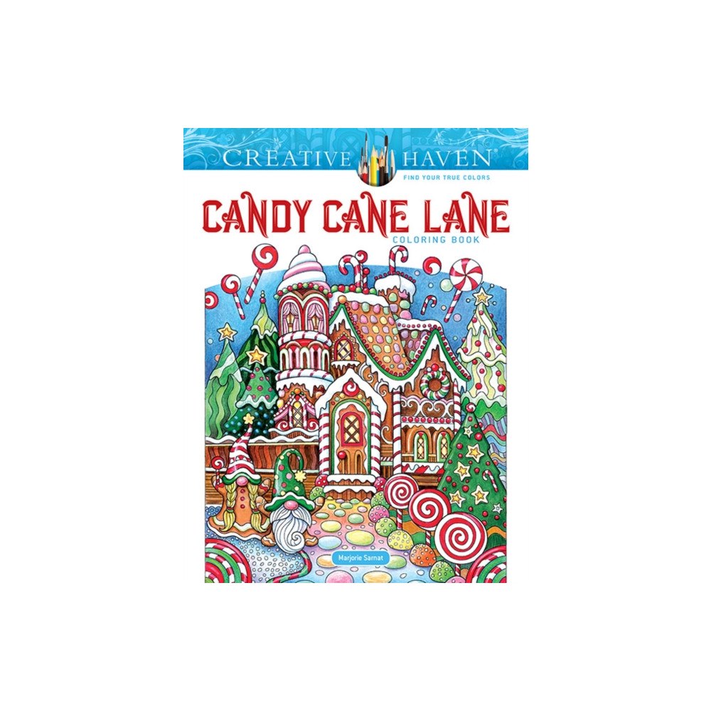 Dover publications inc. Creative Haven Candy Cane Lane Coloring Book (häftad, eng)