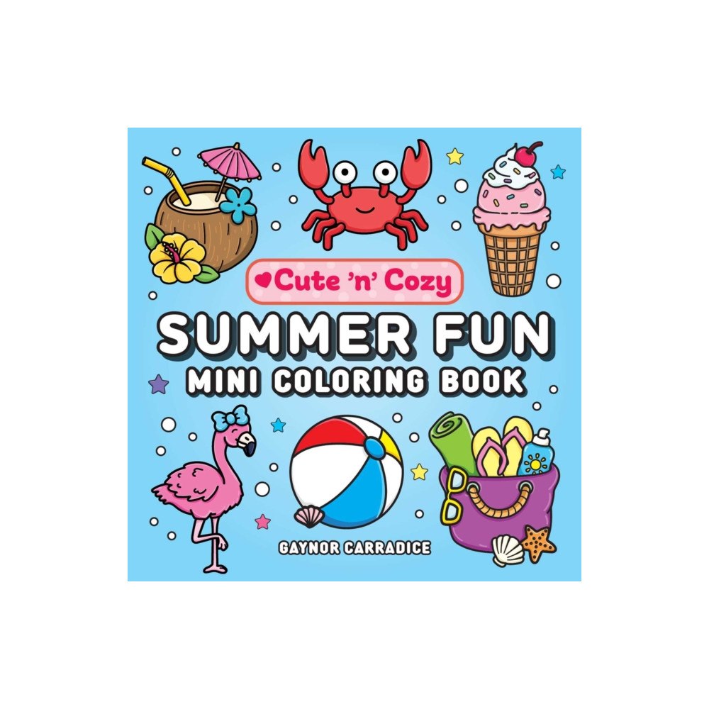 Adams Media Corporation Summer Fun Mini Coloring Book (häftad, eng)
