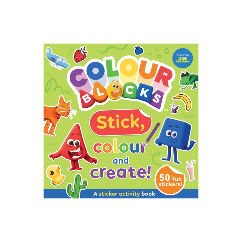 Sweet Cherry Publishing Colourblocks Stick, Colour and Create - A Sticker Activity Book (häftad, eng)