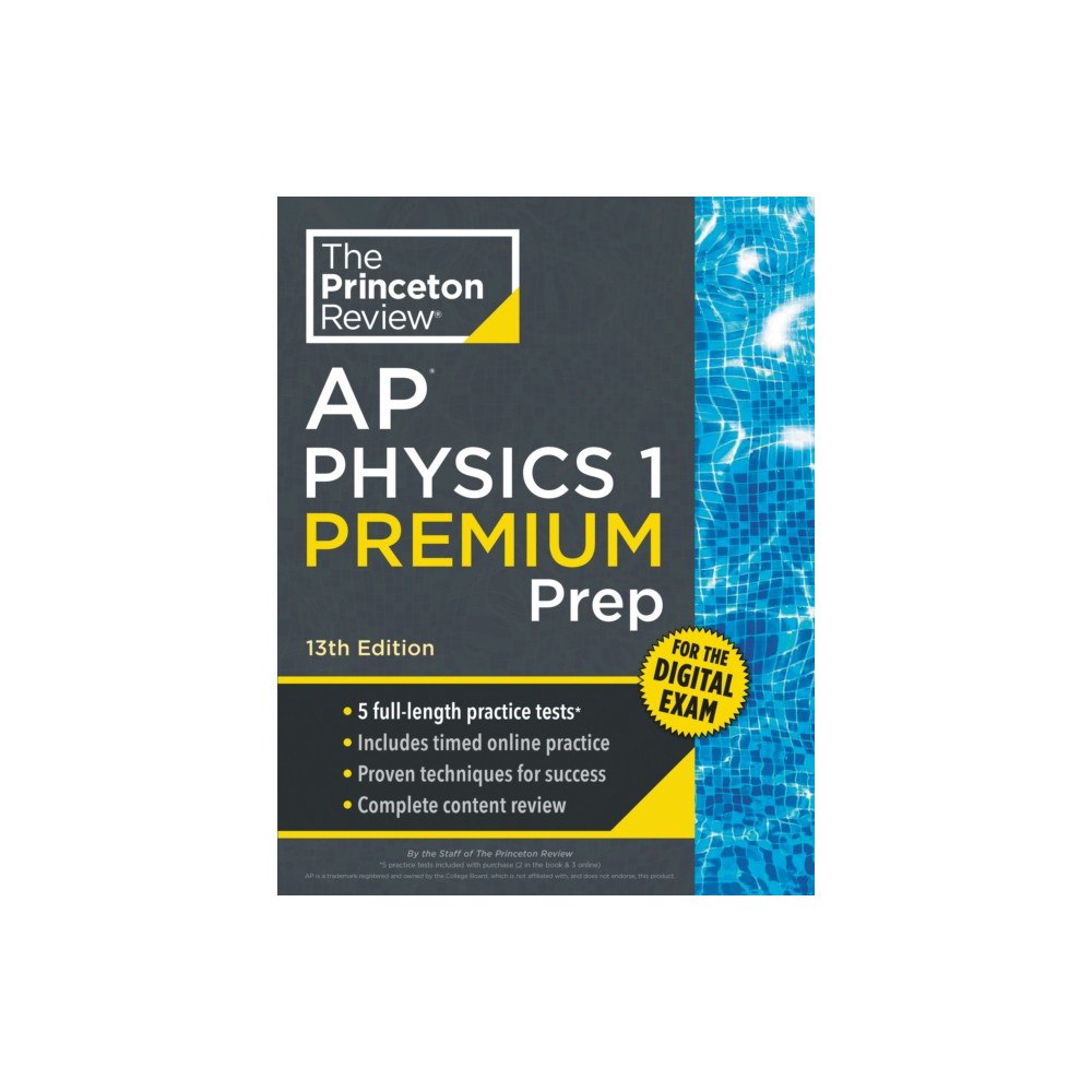 Random House USA Inc Princeton Review AP Physics 1 Premium Prep, 13th Edition (häftad, eng)