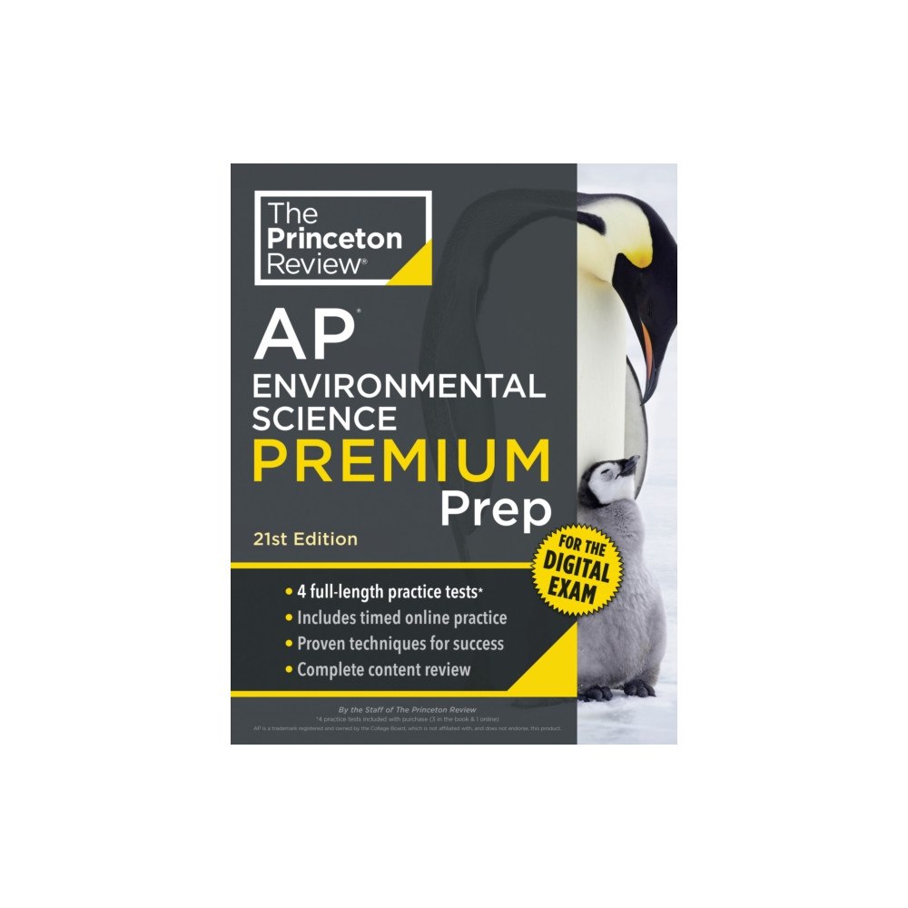 Random House USA Inc Princeton Review AP Environmental Science Premium Prep, 21st Edition (häftad, eng)