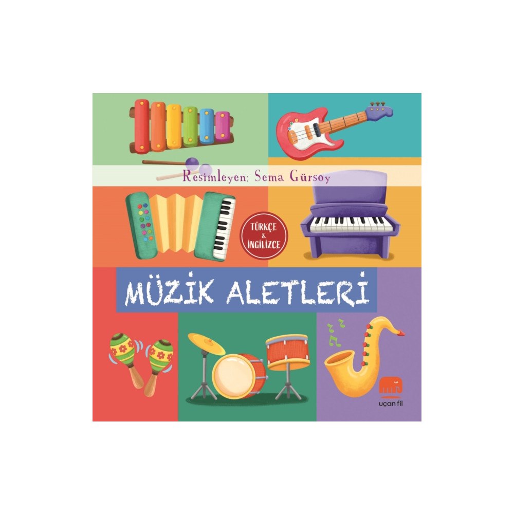 Uï¿½an Fil Türkçe ve İngilizce - Müzik Aletleri (inbunden, tur)