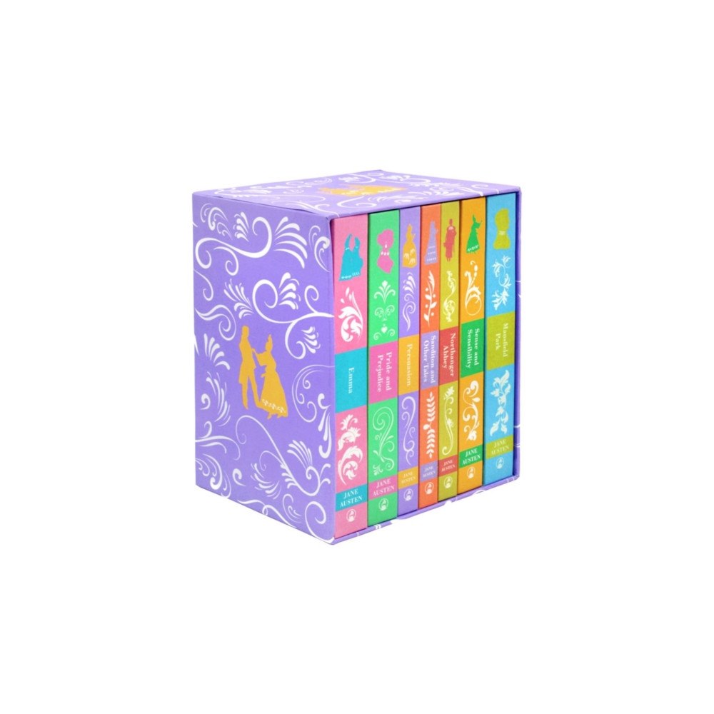 Classic Edition Jane Austen; 7-Book Set; Hardback (inbunden, eng)