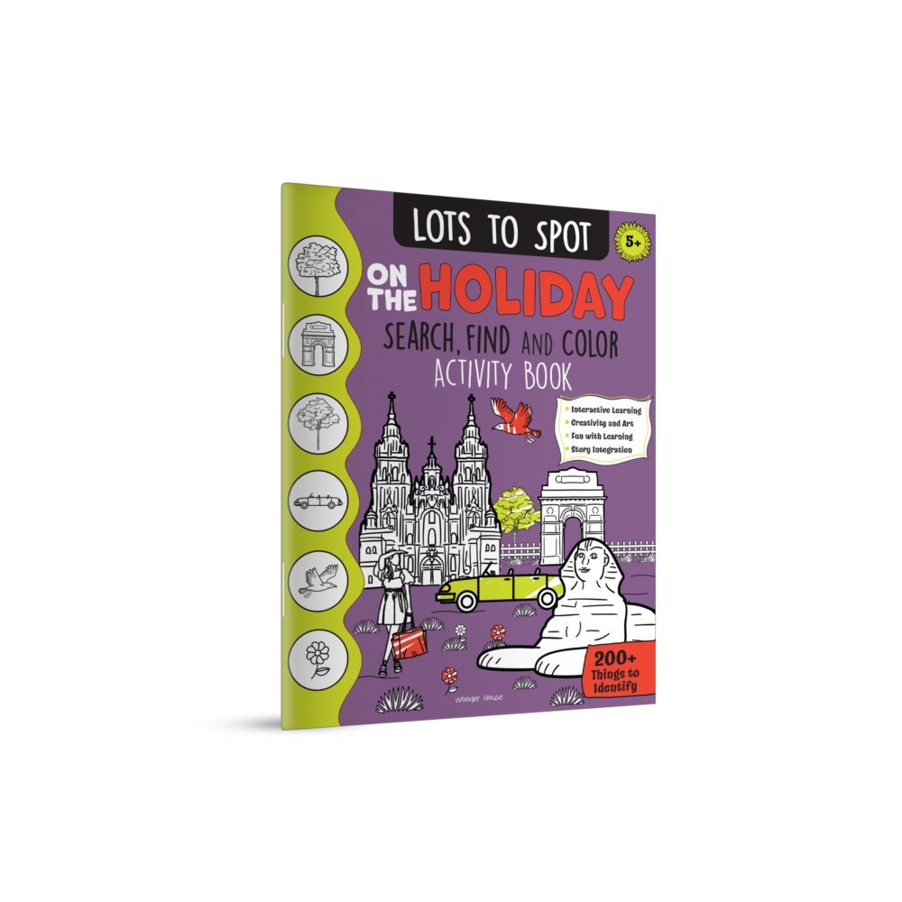 Wonder House Books Lots to Spot On The Holiday: Search, Find and Color Activity Book (häftad, eng)