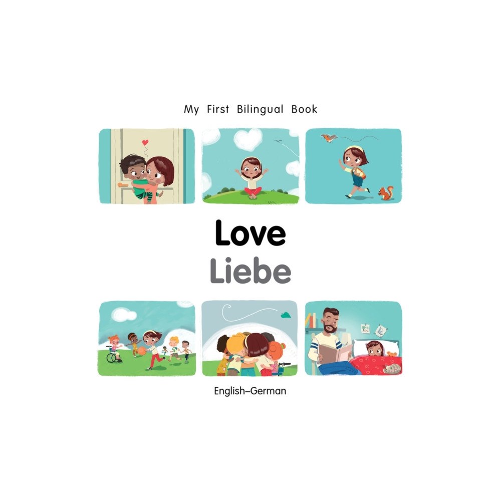 Milet Books Limited My First Bilingual Book-Love (English-German) (bok, board book, eng)