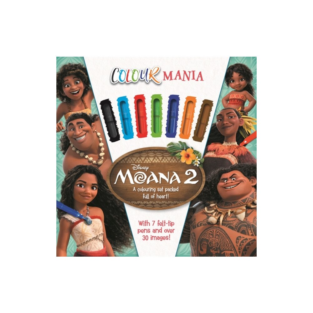 Bonnier Books Ltd Disney Moana 2: Colourmania (häftad, eng)