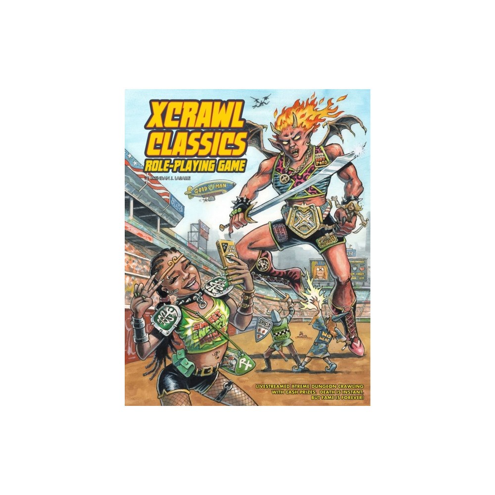 Goodman Games LLC Xcrawl Classics RPG - Softcover Edition (häftad, eng)