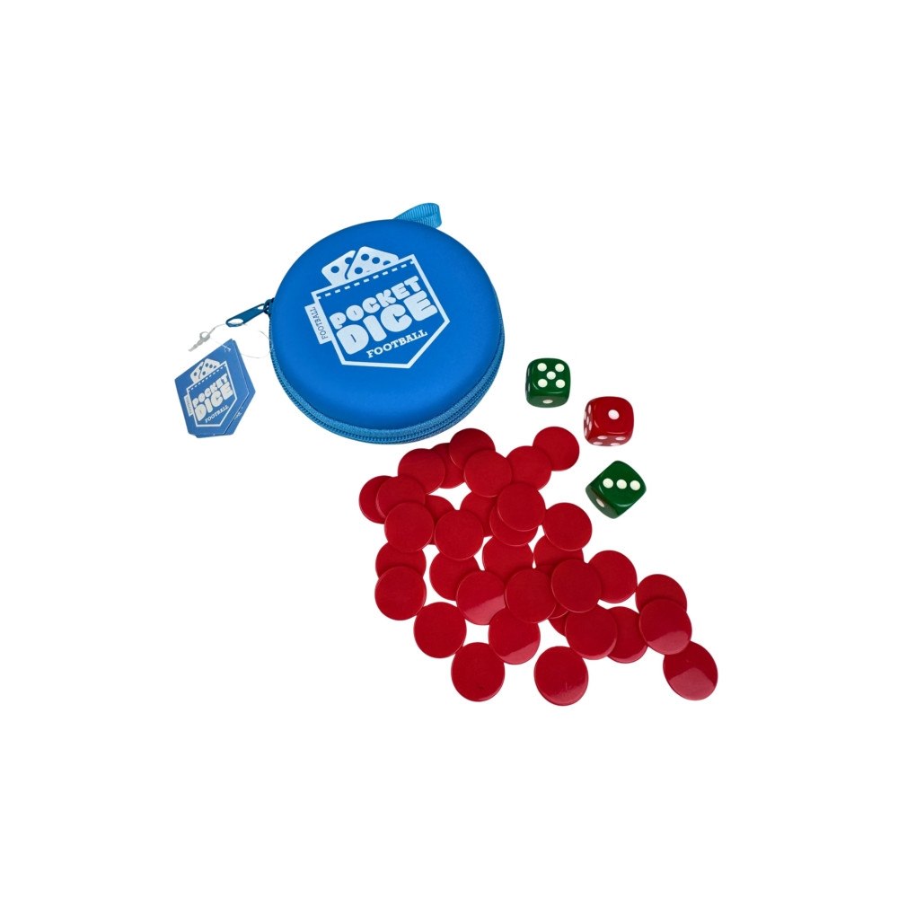 Paul Lamond Games Football pocket dice