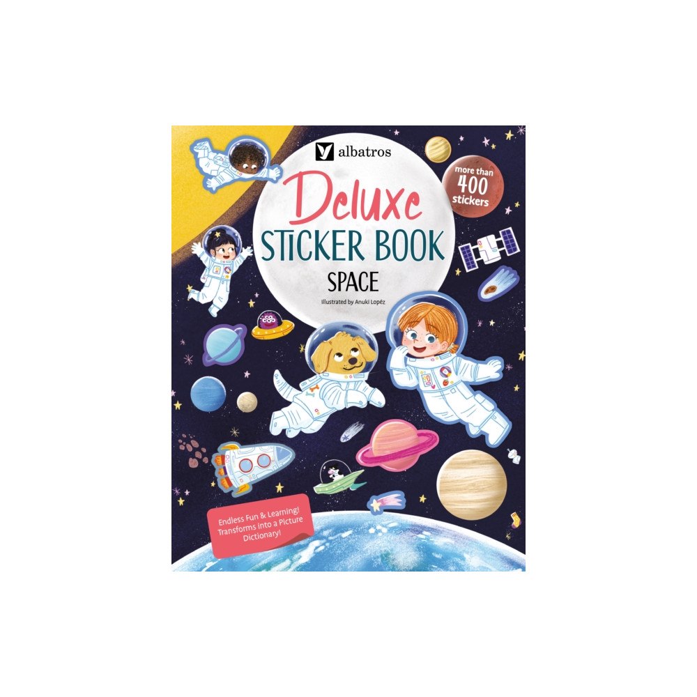 Albatros nakladatelstvi as Deluxe Sticker Book: Space (häftad, eng)
