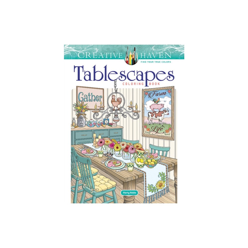 Dover publications inc. Creative Haven Tablescapes Coloring Book (häftad, eng)