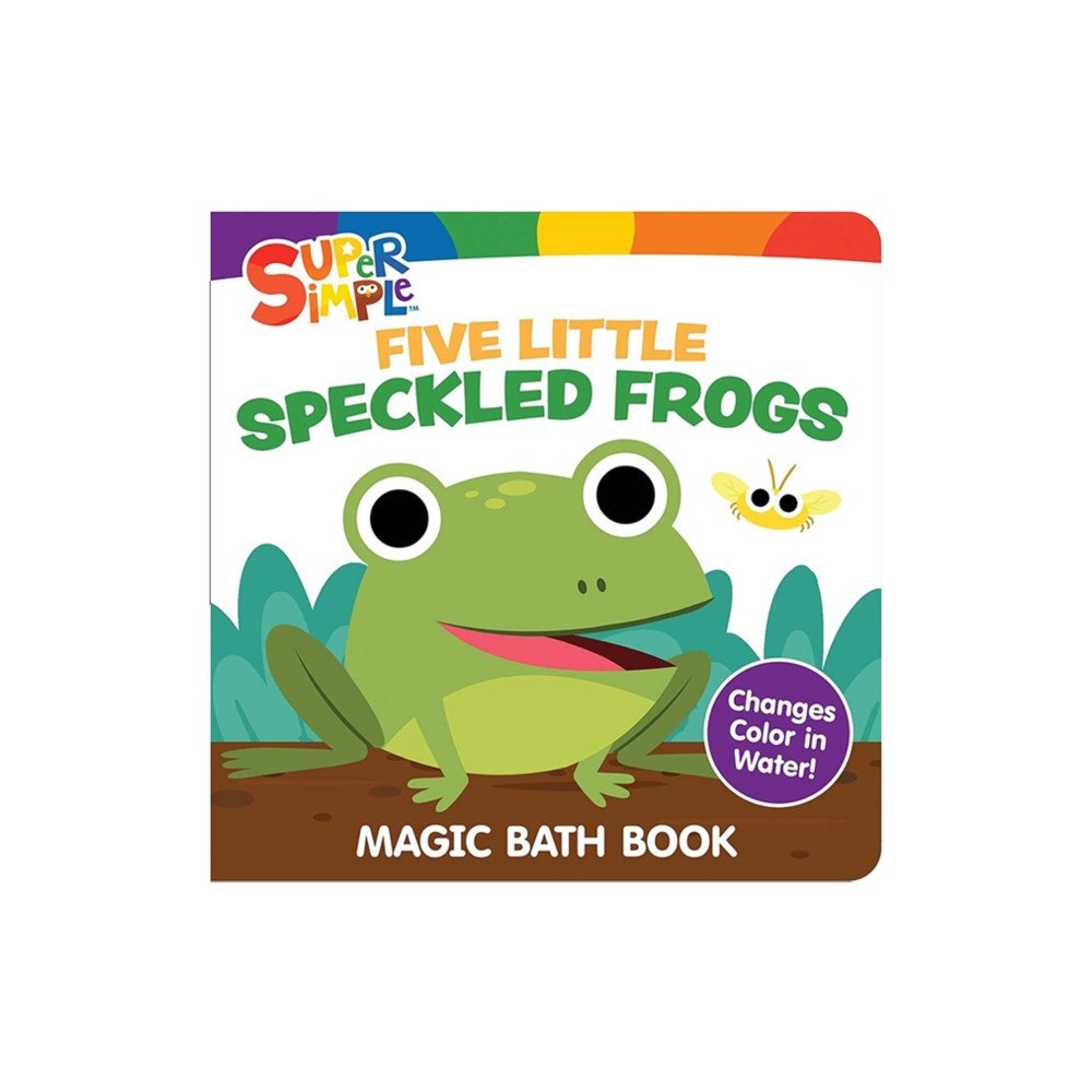 Dover publications inc. Super Simple™ Five Little Speckled Frogs Magic Bath Book (häftad, eng)