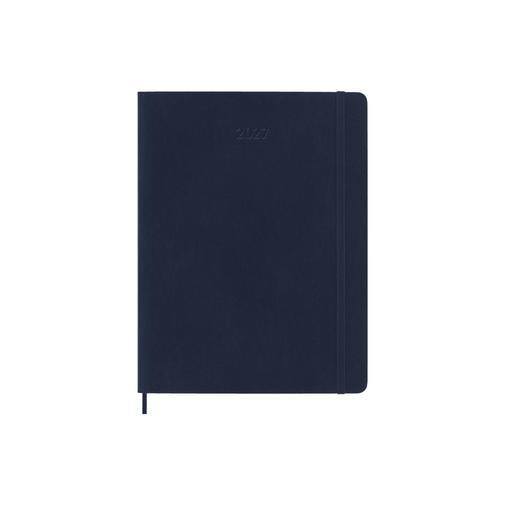 Not Stated Moleskine Classic 12 Month 2027 Weekly Planner, Soft Cover, XL (7.5" x 9.75"), Sapphire Blue, 144 pages (häftad, eng)